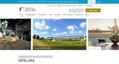 Desktop Screenshot of hotelara.nl